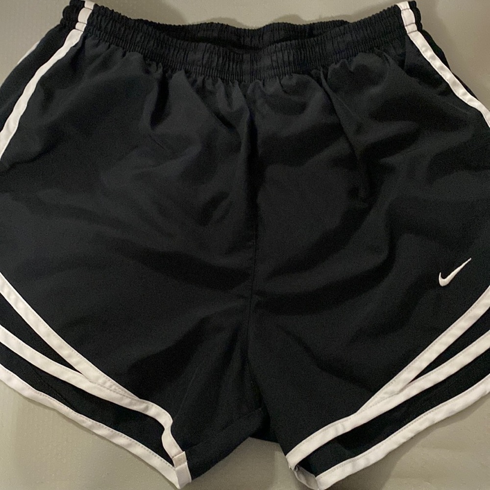 Size SMALL Nike Temp Shorts- BLACK AND WHITE